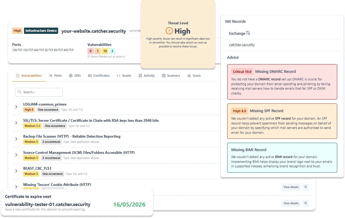 Ontdek kwetsbaarheden {{automatisch}} image